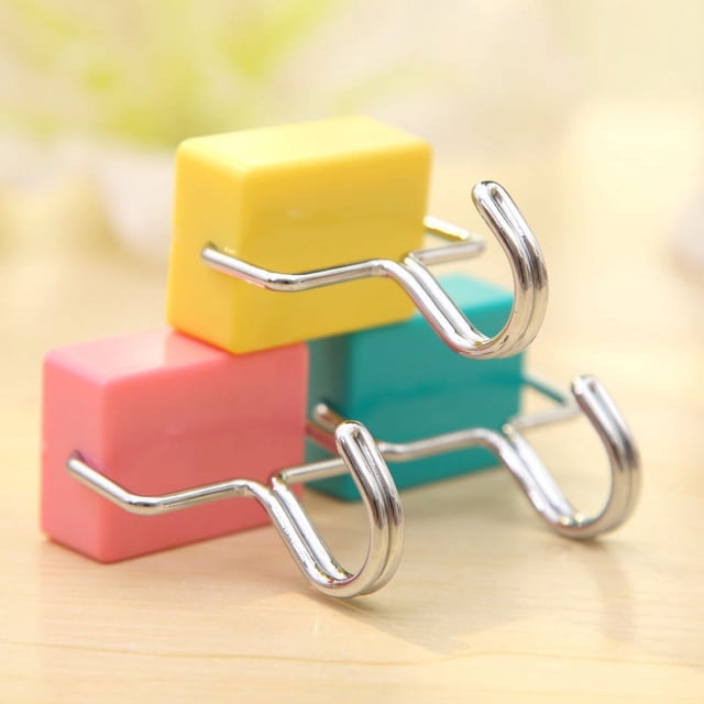 Gancho magnético de succión mágico creativo sin clavos para cocina, horno microondas, refrigerador, gancho sin costuras, gancho magnético fuerte