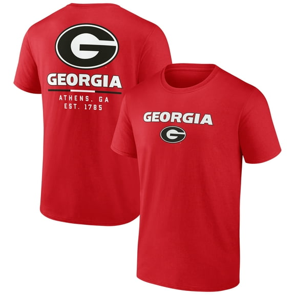 Men's Red Georgia Bulldogs Game Day T-Shirt
