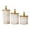 Style F, variante sur lingqin 3 Pcs Bocaux de Stockage Alimentaire pour Céréales Comptoir de Cuisine Garde-Manger Biscuits Collations Style F