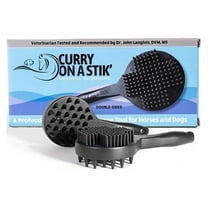 Curry on a Stik Horse & Dog Grooming Brush