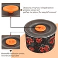 thumbnail image 4 of Lady Bug Hearts Airtight Coffee Bean Canister 17oz Food Storage Containers with Lids For Gournd, Tea, Sugar, Flour, Rice, Cereal, Candy Cookie Jar, 4 of 8