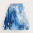thumbnail image 4 of Mercatoo Cute Tie Dye Hoodies for Girls Oversized Pullover Sweatshirts Long Sleeve Trendy Shirts 𝐏reppy Fall Clothes, 4 of 4