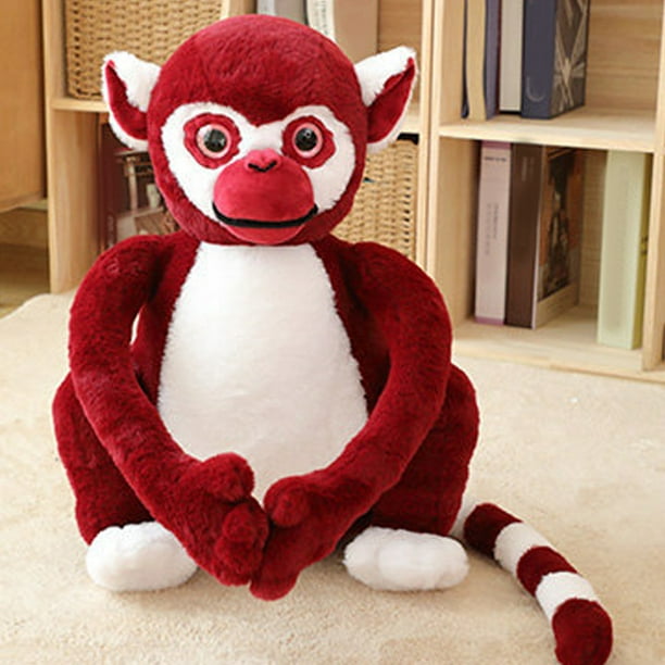 Plush Monkey Toy Monkey Stuffed Animal Toy Hanging Monkey Stuffed Toy Plush Monkey Toy Cute Long Arms Hanging Soft Home Decor Monkey Stuffed Animal Toy For Curtains Walmart