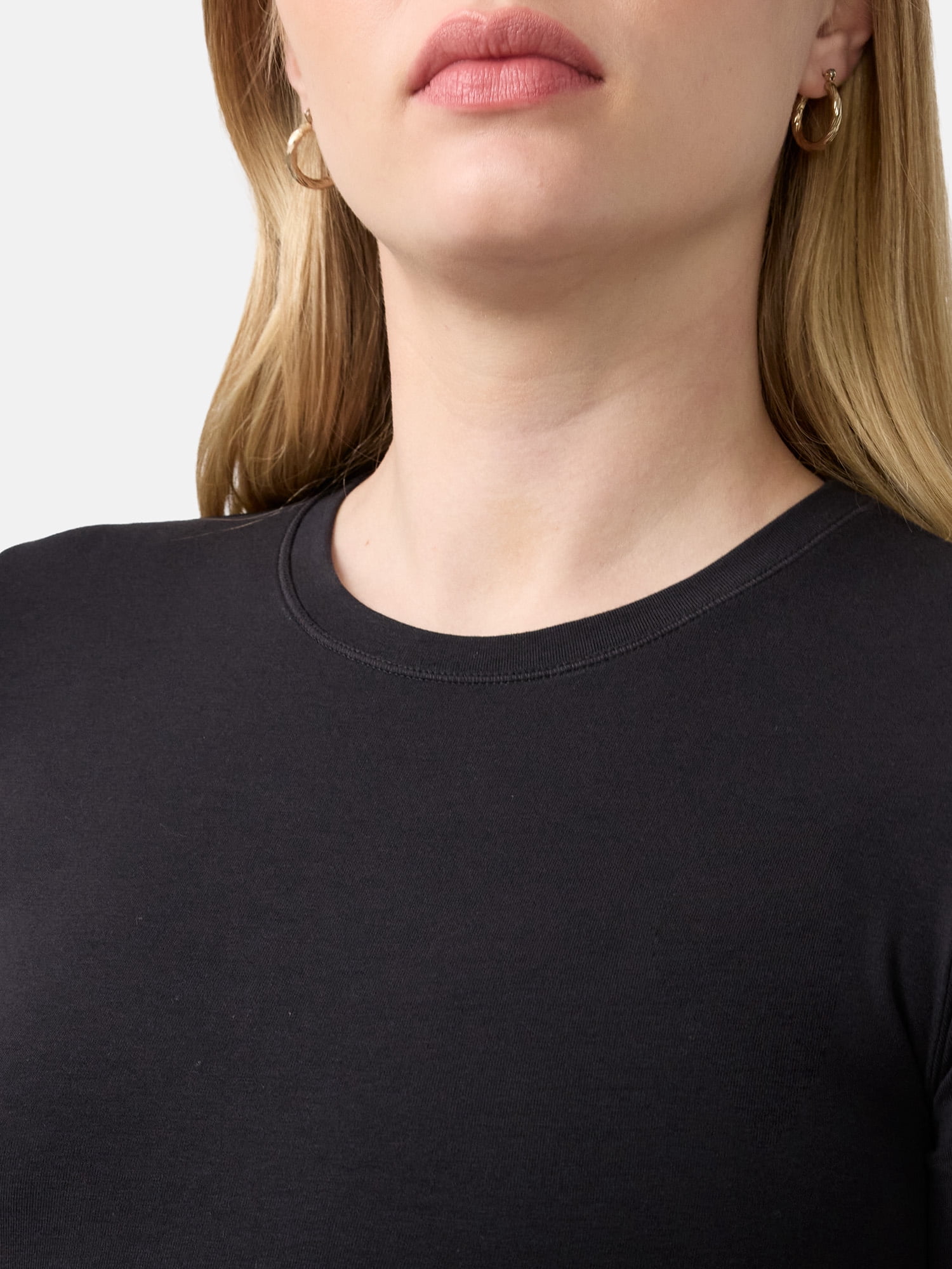 Ingrid & Isabel For Every Belly Women's Maternity Cotton Stretch Jersey Long Sleeve T-Shirt, Sizes S-XXXL