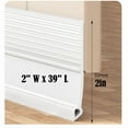 thumbnail image 3 of 39inch Door Draft Stopper Sweep Weather Stripping Noise Blocker Under Door Draft Stopper, Door Sweep for Bottom of Door, 3 of 5