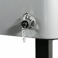 thumbnail image 6 of Home Aesthetics Grey 80 Qt Quart Rolling Cooler Ice Chest Beverage Bar for Patio, 6 of 10