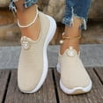 thumbnail image 6 of Women's Sneakers Lightweight Breathable Casual Walking Shoes Comfortable foot arch pad Low Heel, 6 of 9