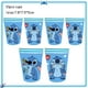 thumbnail image 3 of Disney Stitch decoraciones para fiesta de cumpleaños Lilo & Stitch nuevo servilleta de papel azul plato telón de fondo globos Baby Shower suministros para niños, 3 of 5