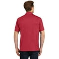 thumbnail image 2 of Sport-Tek Embossed PosiCharge Tough Polo-L (Deep Red), 2 of 6