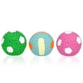 thumbnail image 1 of 3PCS Perro Mascota Pelota de juguete Perro Juguete de látex Pelota Dientes de mascota Molar Per Abanopi Bola molar, 1 of 7