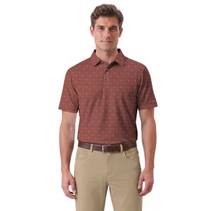 Ben Hogan Men's Gentleman Geo Print Golf Polo Shirt