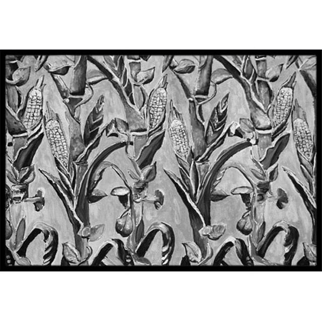 Carolines Treasures 8929MAT Corn Ironwork Fence Indoor & Outdoor Mat- 18 x 27 in.