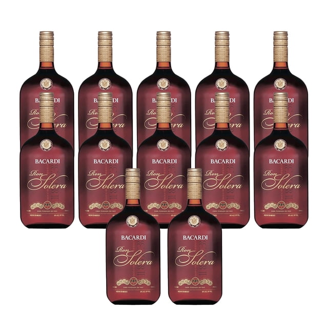 Pack De 12 Ron Bacardi Solera 750Ml