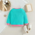 thumbnail image 4 of FamilyThread Kids Boys And Girls Long Sleeve Knit Sweaters Crewneck Pullover Fashion Printed Sweater Kids Solid Blouse Tops For 1-5Y, 4 of 9