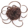 thumbnail image 1 of Extensions de Queue de Cheval en Chignon Bouclé avec Bande Élastique Chouchous Longs Synthétiques, 1 of 6