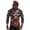 Red, variant on Men UPF 50 Sun Protection T Shirt Long Sleeve 3d Skull Shirt Lightweight Rash Guard with Face Mask for Outdoor Fishing Sports
