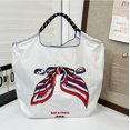 thumbnail image 1 of Bolso de mano para mujer, bolso de compras bordado, bolso Oxford, bolso de gran capacidad, bolso cruzado de nailon, bolso de hombro portátil para mujer, 1 of 6