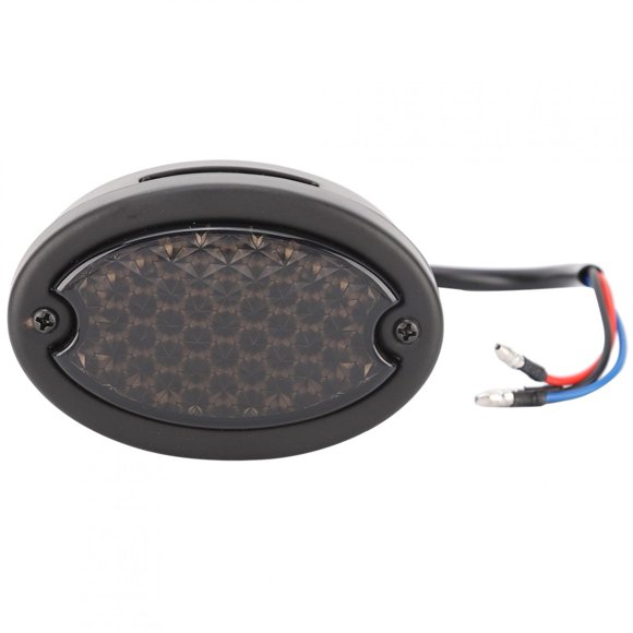 MAYUJIAA Motorcycle Retro LED Rear Tail Light Indicator Stop Brake License Plate Lamp Smoked Lens QM321-53054