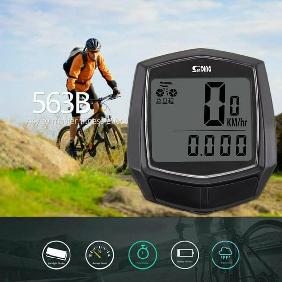 FurNest Bike Computer Wired Bicycle Odometer Speedometer Waterproof Stopwatch Cy