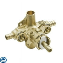Moen M-Pact Includes Bulk Pack Posi-Temp(R) 1/2" Crimp Ring Pex Inlets/Cc Outlets Connection Pressure Balancing