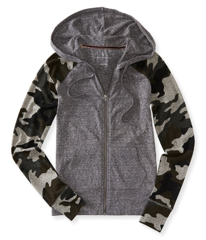Aeropostale Juniors Camo Hoodie 