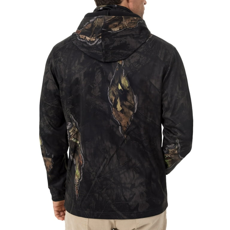 Mossy Oak Men s Performance Fleece Hoodie with Gaiter