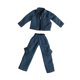 thumbnail image 3 of Chaqueta de ropa de trabajo para figura a escala 1/12, ropa urbana, disfraz, regalo de moda, decoración. Azul, 3 of 7