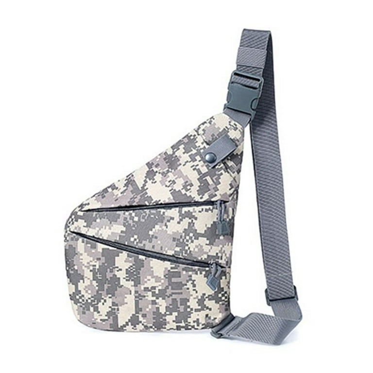 Tactical Sling Bag Chest Shoulder Fanny Pack Cross Body Molle Pouch Men  Backpack