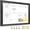 Black, variant on White Board Weekly Calendar Dry Erase Planner for Wall-16"X12",White Solid Frame,Minimal/Modern Design, Whiteboard Planner for , Memo, School, , Office, Kitchen