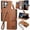 Brown, variant on Allytechgroup Wallet Phone Case for Samsung Galaxy S25 Ultra with Lanyard, PU Leather Flip Case with Credit Card Slot Anti-Scratch Shockproof Protective Back Cover for Samsung Galaxy S25 Ultra, Brown