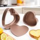 thumbnail image 4 of Molde para Hornear con Forma de Corazón y Base Desmontable – Molde Antiadherente de Acero Al Carbono para Tartas de Queso, Bizcochos, Brownies y Postres., 4 of 6