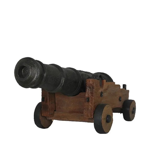 Pirate Cannon Life Size Statue