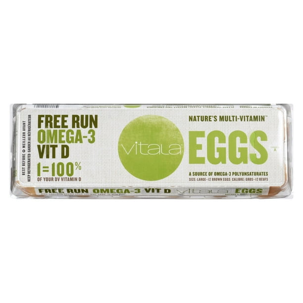 Free Run Omega-3 Hard-Boiled Peeled Eggs, 3x2 packs