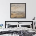 thumbnail image 3 of HFDF Canvas Prt Wall Art Soft Muted Mounta Landscape Tranquil Earthy Tones Illustrations Rustic Colorful for Livg Room, Bedroom, Office -BLACK 24x20inch Framed, 3 of 6