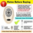 thumbnail image 2 of Ventilador de techo con mando a distancia COREBAY 35T para Harbor Breeze, 2 of 6