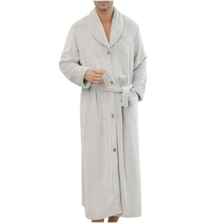 

SELONE Plush Long Robe Women Shaggy Bathrobe Surplice Neck Sleepwear Long Sleeve Calf Length Nightwear Solid Loungewear Homewear