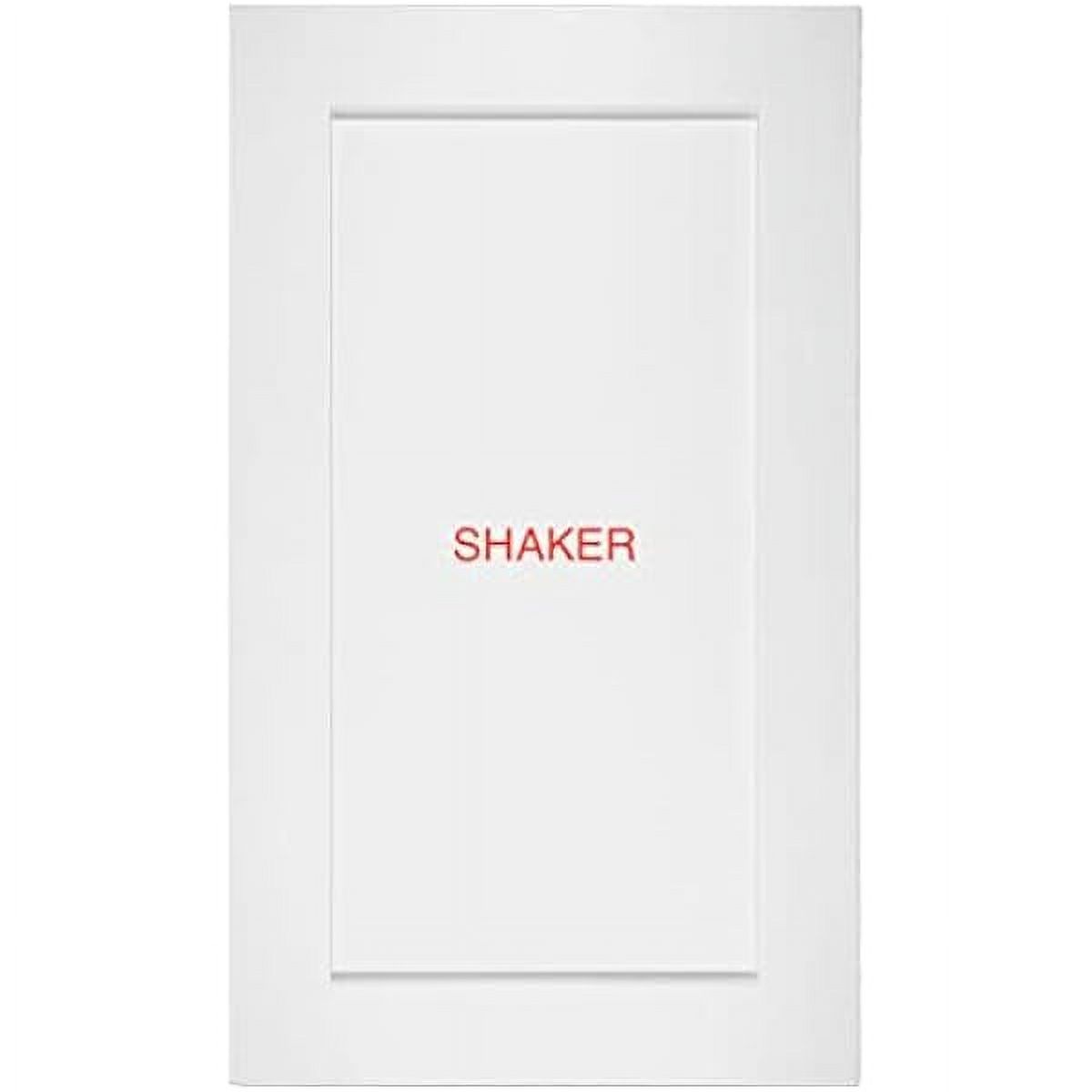 Primed MDF Cabinet Door Bathroom-Kitchen-Closet Replacement - 24 Inch Tall (Shaker, 23 Inch Wide)