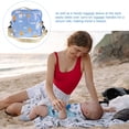 thumbnail image 5 of Minkissy 1Pack Messenger Style Diaper Tote Bag Assorted Color for Baby Essentials Holder 9x3.9x8.7in, 5 of 5