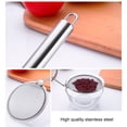 thumbnail image 4 of Filter Spoon Stainless Steel Rustproof Skimmer Strainer Fine Mesh Wire Kitchen Filting Tool, 14cm, 4 of 6