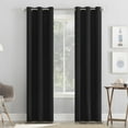thumbnail image 1 of Mainstays Cooper Thermal Blackout Grommet Window Curtains Panel, 1 of 8