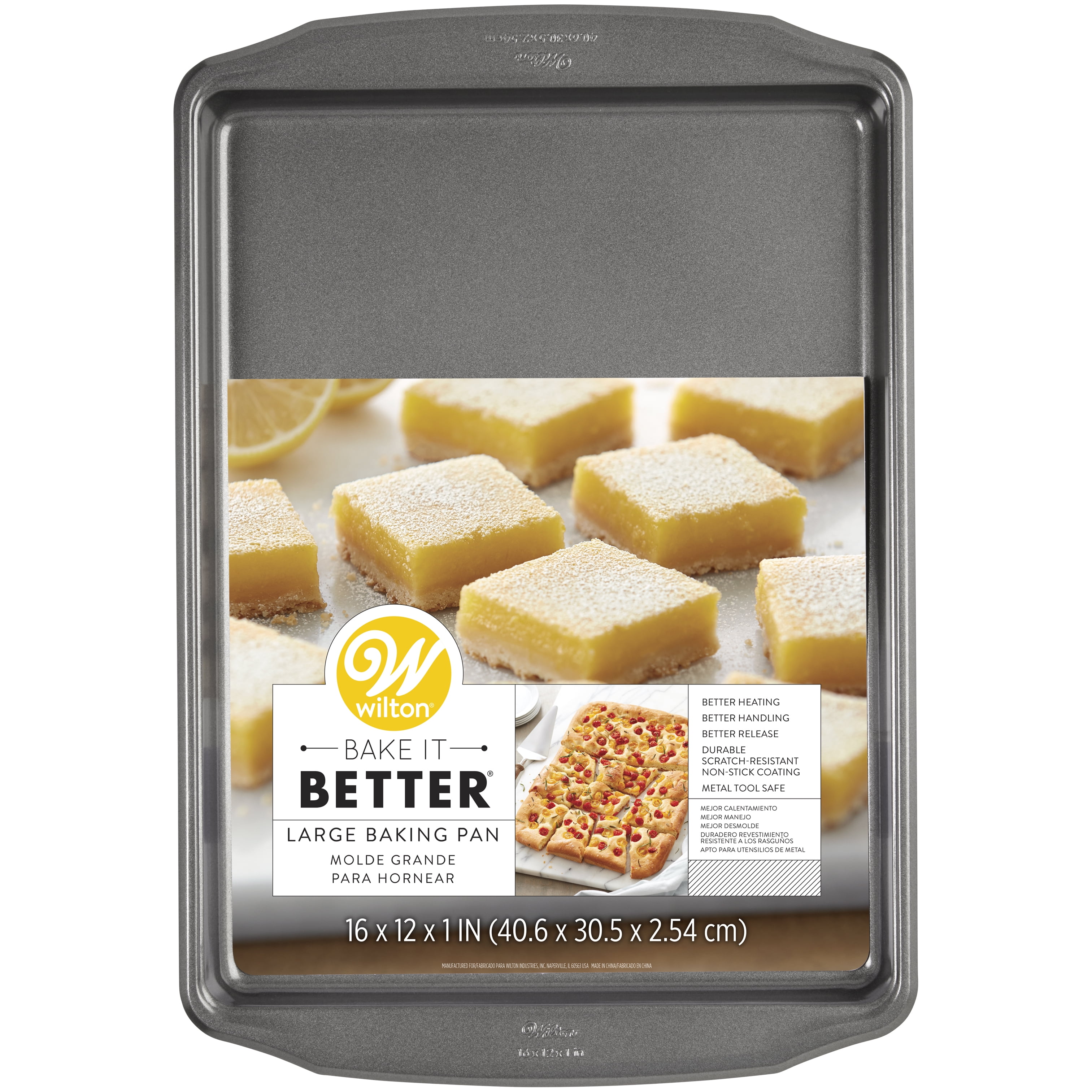 Wilton Perfect Results Non-Stick Cookie Sheet, 16 x 14 in - Fry's Food  Stores