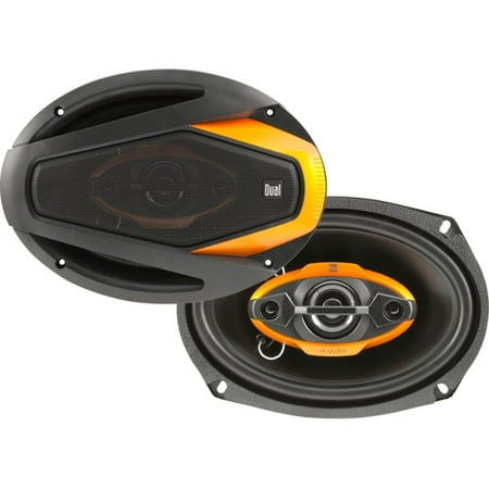 Dual 6" x 9" 4-Way Speakers (Pair of Speakers) - Walmart.com