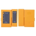 thumbnail image 4 of 8Ma Abs Cable Tester , Hand-Held Cable Tester, Yellow Durable For Continuity, Open,Shorted And Crossed Wire Pairs, 4 of 8