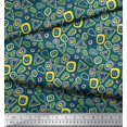 thumbnail image 2 of Soimoi Silk Fabric Geometric Small Print Fabric by Yard 42 Inch Wide, 2 of 3