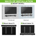 thumbnail image 3 of Soporte para barra de sonido USX MOUNT Soporte universal para barra de sonido para TV, 3 of 6