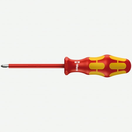 

Wera 006163 Kraftform Plus VDE Pozidriv Screwdriver #1 x 150mm