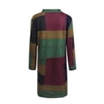 thumbnail image 5 of Sngxgn Womens Casual Long Dress Short/Long Sleeve Summer Loose Maxi Dresses(Grey,L), 5 of 5