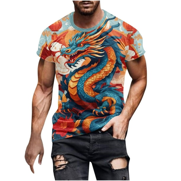 Camisetas de Manga Larga para Hombres Imprimir Cuello Redondo Camiseta de Sudadera Casual, Camiseta Unisex de Poliéster para Uso Al Aire Libre, Diario Y Primavera Verano