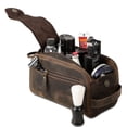 thumbnail image 3 of Neceser KomAlc Leather Buffalo Travel Dopp Kit Resistente al Agua, 3 of 8