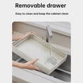 thumbnail image 5 of Pull Out Cabinet Organizer, Pull Out Organizer With Nano Adhesive, Slide Out Pantry Shelves, Kitchen Cabinet Pull Out Shelves For Bathroom, Office, 5 of 9